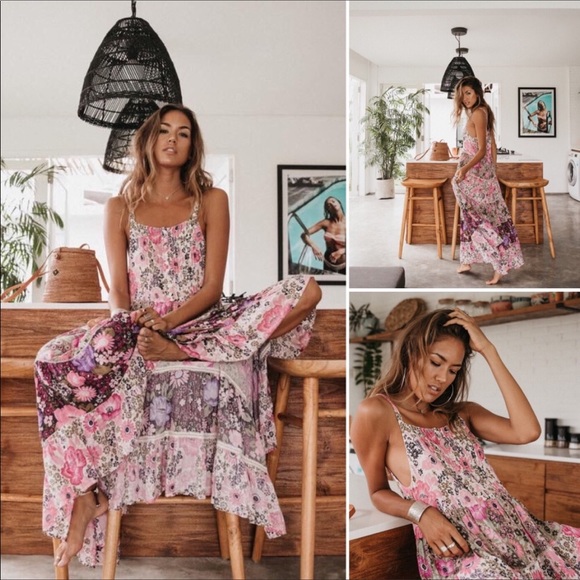 desert daisy maxi sundress